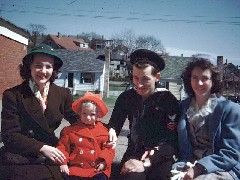 Dorothy (Dot) Haydock Gaynor Wilson, Jean Wilson, Gordon, Alice Haydock Bennett